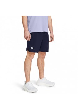 Męskie spodenki do biegania Under Armour UA Launch 7'' Short - granatowe ze sklepu Sportstylestory.com w kategorii Spodenki męskie - zdjęcie 168823567