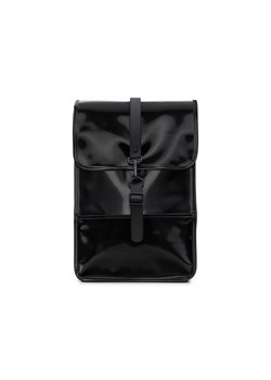 Plecak uniseks Rains Backpack Mini W3 - czarny ze sklepu Sportstylestory.com w kategorii Plecaki - zdjęcie 168823626
