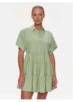 Silvian Heach Sukienka koszulowa GPP23328VE Zielony Regular Fit ze sklepu MODIVO w kategorii Sukienki - zdjęcie 168825299