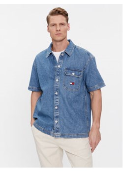 Tommy Jeans Koszula jeansowa DM0DM18957 Niebieski Regular Fit ze sklepu MODIVO w kategorii Koszule męskie - zdjęcie 168826928