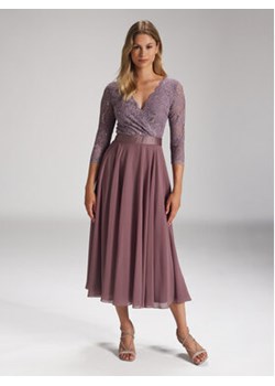 Swing Sukienka koktajlowa 5AE29100 Różowy Regular Fit ze sklepu MODIVO w kategorii Sukienki - zdjęcie 168827158