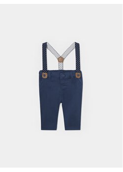 Mayoral Spodnie materiałowe 1536 Granatowy Regular Fit ze sklepu MODIVO w kategorii Spodnie i półśpiochy - zdjęcie 168827205