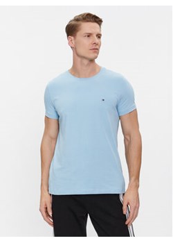 Tommy Hilfiger T-Shirt MW0MW10800 Niebieski Slim Fit ze sklepu MODIVO w kategorii T-shirty męskie - zdjęcie 168827269