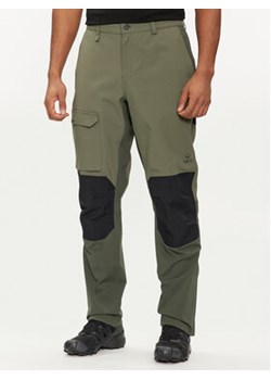 Halti Spodnie outdoor Hiker 064-0549 Khaki Regular Fit ze sklepu MODIVO w kategorii Spodnie męskie - zdjęcie 168827278