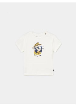 Mayoral T-Shirt 1018 Écru Regular Fit ze sklepu MODIVO w kategorii Koszulki niemowlęce - zdjęcie 168827305