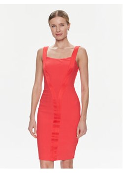 Marciano Guess Sukienka koktajlowa 4RGK13 6869Z Czerwony Slim Fit ze sklepu MODIVO w kategorii Sukienki - zdjęcie 168827308