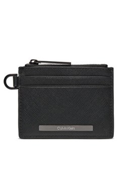 Calvin Klein Mały Portfel Męski Modern Bar Cardholder 4Cc W/Zip K50K511670 Czarny ze sklepu MODIVO w kategorii Portfele męskie - zdjęcie 168827339