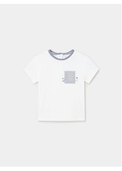 Mayoral T-Shirt 1017 Biały Regular Fit ze sklepu MODIVO w kategorii Koszulki niemowlęce - zdjęcie 168827435