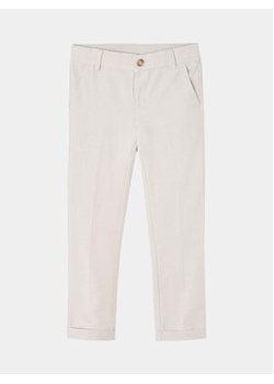 Mayoral Spodnie materiałowe 3542 Beżowy Slim Fit ze sklepu MODIVO w kategorii Spodnie dziewczęce - zdjęcie 168827485