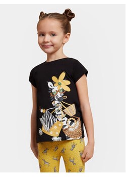 Mayoral T-Shirt 3090 Czarny Regular Fit ze sklepu MODIVO w kategorii Bluzki dziewczęce - zdjęcie 168827535