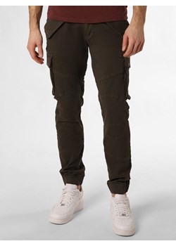 Alpha Industries Spodnie Mężczyźni Bawełna antracytowy jednolity ze sklepu vangraaf w kategorii Spodnie męskie - zdjęcie 168829457
