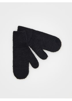 Reserved - Dzianinowe rękawiczki jednopalczaste - czarny ze sklepu Reserved w kategorii Rękawiczki damskie - zdjęcie 168835639