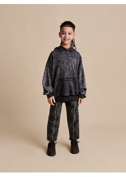 Reserved - Bluza oversize z efektem sprania - ciemnoszary ze sklepu Reserved w kategorii Bluzy chłopięce - zdjęcie 168835905