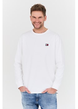 TOMMY JEANS Biały longsleeve, Wybierz rozmiar XL ze sklepu outfit.pl w kategorii T-shirty męskie - zdjęcie 168836066