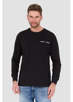 TOMMY JEANS Czarny longsleeve, Wybierz rozmiar XL ze sklepu outfit.pl w kategorii T-shirty męskie - zdjęcie 168836105