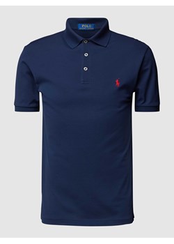 Koszulka polo z wyhaftowanym logo ze sklepu Peek&Cloppenburg  w kategorii T-shirty męskie - zdjęcie 168836347