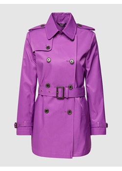 Płaszcz z paskiem w talii ze sklepu Peek&Cloppenburg  w kategorii Płaszcze damskie - zdjęcie 168836648
