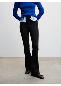 Mango Spodnie materiałowe Puntaf 47010085 Czarny Slim Fit ze sklepu MODIVO w kategorii Spodnie damskie - zdjęcie 168838626