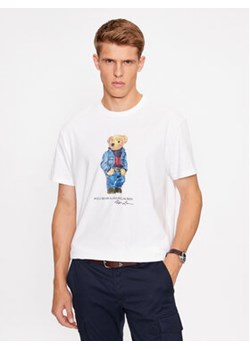 Polo Ralph Lauren T-Shirt 710854497011 Biały Regular Fit ze sklepu MODIVO w kategorii T-shirty męskie - zdjęcie 168839005