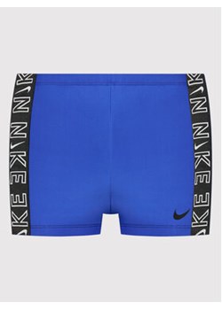 Nike Kąpielówki Square Leg NESSB134 Niebieski ze sklepu MODIVO w kategorii Kąpielówki chłopięce - zdjęcie 168839016
