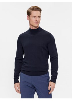 Calvin Klein Sweter Superior K10K110424 Granatowy Regular Fit ze sklepu MODIVO w kategorii Swetry męskie - zdjęcie 168839787