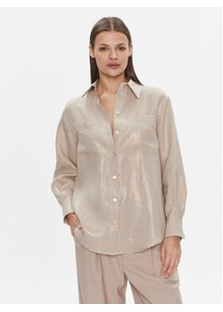 Marella Koszula Calabra 2413111114 Beżowy Regular Fit ze sklepu MODIVO w kategorii Koszule damskie - zdjęcie 168839976