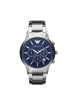 Emporio Armani Zegarek AR2448 Srebrny ze sklepu MODIVO w kategorii Zegarki - zdjęcie 168840166