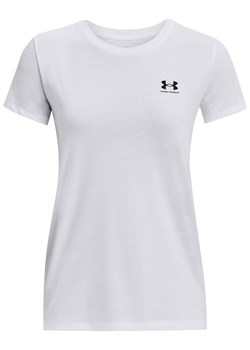 Under Armour Koszulka w kolorze białym ze sklepu Limango Polska w kategorii Bluzki damskie - zdjęcie 168840459