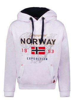 Geographical Norway Bluza &quot;Guitre&quot; w kolorze białym ze sklepu Limango Polska w kategorii Bluzy męskie - zdjęcie 168840585