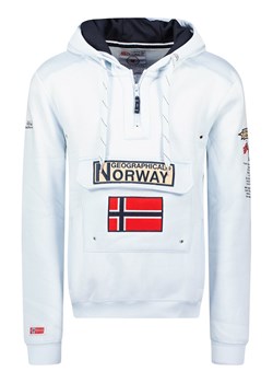 Geographical Norway Bluza &quot;Gymclass&quot; w kolorze błękitnym ze sklepu Limango Polska w kategorii Bluzy męskie - zdjęcie 168840605