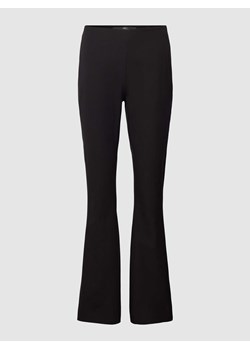 Spodnie z elastycznym pasem i kieszeniami z tyłu ze sklepu Peek&Cloppenburg  w kategorii Spodnie damskie - zdjęcie 168842858