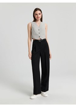 Sinsay - Spodnie z kantem - czarny ze sklepu Sinsay w kategorii Spodnie damskie - zdjęcie 168844998