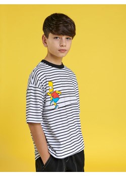 Sinsay - Koszulka The Simpsons - biały ze sklepu Sinsay w kategorii T-shirty chłopięce - zdjęcie 168845088