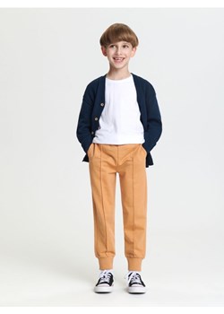 Sinsay - Spodnie dresowe jogger - pomarańczowy ze sklepu Sinsay w kategorii Spodnie chłopięce - zdjęcie 168845095