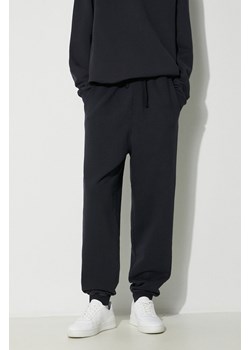 A-COLD-WALL* spodnie dresowe bawełniane Essential Sweatpant kolor czarny gładkie ACWMB274 ze sklepu PRM w kategorii Spodnie męskie - zdjęcie 168847757