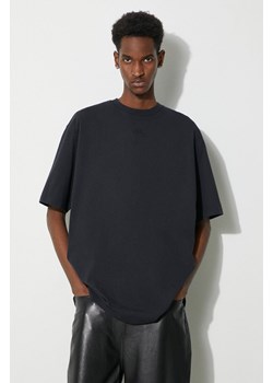 A-COLD-WALL* t-shirt bawełniany Essential T-Shirt męski kolor czarny z aplikacją ACWMTS177 ze sklepu PRM w kategorii T-shirty męskie - zdjęcie 168847775