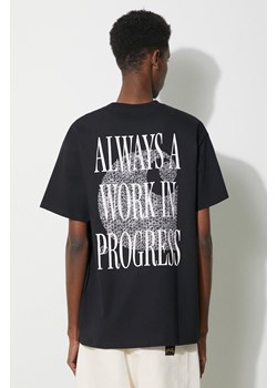 Carhartt WIP t-shirt bawełniany S/S Always a WIP T-Shirt męski kolor czarny z nadrukiem I033174.89XX ze sklepu PRM w kategorii T-shirty męskie - zdjęcie 168847789