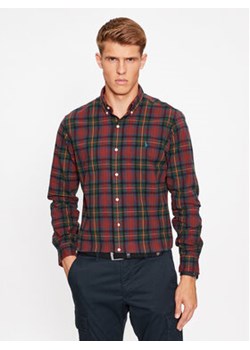 Polo Ralph Lauren Koszula 710922274004 Czerwony Regular Fit ze sklepu MODIVO w kategorii Koszule męskie - zdjęcie 168854878