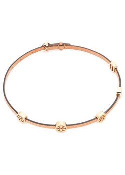 Tory Burch Bransoletka Miller Double-Wrap Bracelet 82720 Brązowy ze sklepu MODIVO w kategorii Bransoletki - zdjęcie 168854895