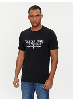 Guess T-Shirt M4GI27 J1314 Czarny Regular Fit ze sklepu MODIVO w kategorii T-shirty męskie - zdjęcie 168854967
