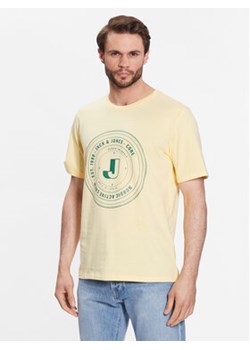 Jack&Jones T-Shirt Vibes 12233612 Żółty Standard Fit ze sklepu MODIVO w kategorii T-shirty męskie - zdjęcie 168855225