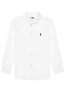 Polo Ralph Lauren Koszula 322819238001 Biały Slim Fit ze sklepu MODIVO w kategorii Koszule chłopięce - zdjęcie 168855465