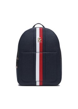 Tommy Hilfiger Plecak Th Emblem Backpack Corp AW0AW14216 Granatowy ze sklepu MODIVO w kategorii Plecaki - zdjęcie 168855687