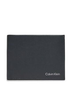 Calvin Klein Duży Portfel Męski Warmth Bifold 5Cc W/ Coin L K50K507896 Szary ze sklepu MODIVO w kategorii Portfele męskie - zdjęcie 168857028