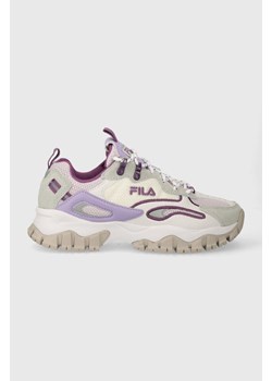 Fila sneakersy RAY TRACER kolor fioletowy ze sklepu ANSWEAR.com w kategorii Buty sportowe damskie - zdjęcie 168857457