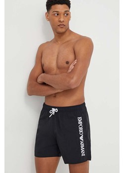 Emporio Armani Underwear szorty kąpielowe kolor czarny ze sklepu ANSWEAR.com w kategorii Kąpielówki - zdjęcie 168857656