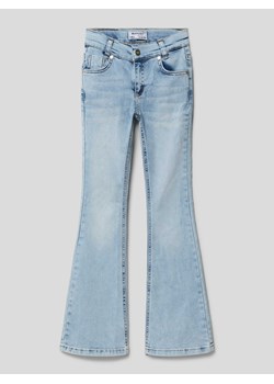 Jeansy o rozkloszowanym kroju slim fit ze sklepu Peek&Cloppenburg  w kategorii Spodnie dziewczęce - zdjęcie 168859299