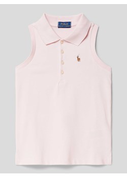 Koszulka polo o kroju regular fit bez rękawów ze sklepu Peek&Cloppenburg  w kategorii Bluzki dziewczęce - zdjęcie 168859606