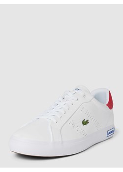 Sneakersy skórzane z wyhaftowanym logo model ‘POWERCOURT’ ze sklepu Peek&Cloppenburg  w kategorii Buty sportowe męskie - zdjęcie 168859898