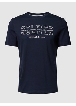 T-shirt z nadrukiem z logo ze sklepu Peek&Cloppenburg  w kategorii T-shirty męskie - zdjęcie 168860158